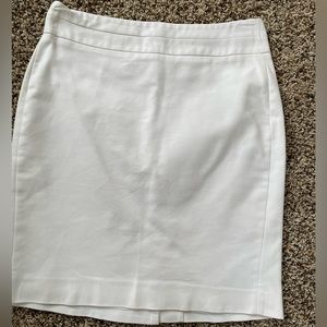 Banana Republic White Pencil Skirt Size 0P